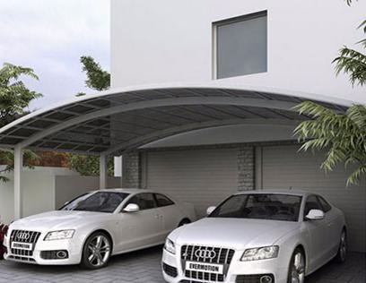 停車棚在安裝中如何避免材料受損