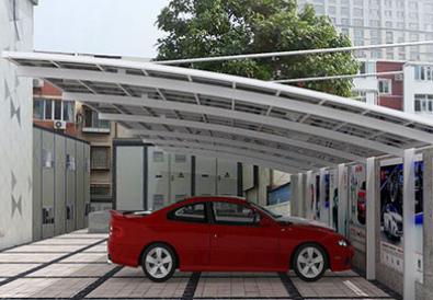 鋁合金車(chē)棚的組成結(jié)構(gòu)