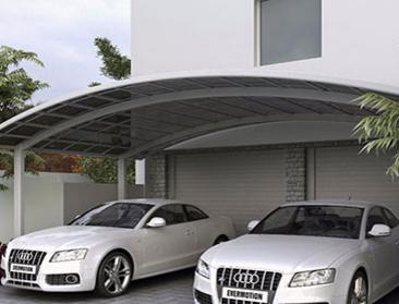 車(chē)棚中融入的現(xiàn)代元素