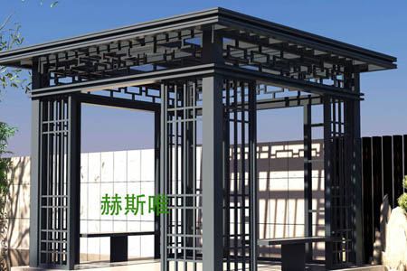 仿木紋鋁合金涼亭性價比有多高?