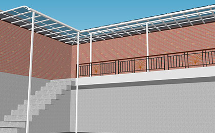 陽(yáng)光板雨蓬