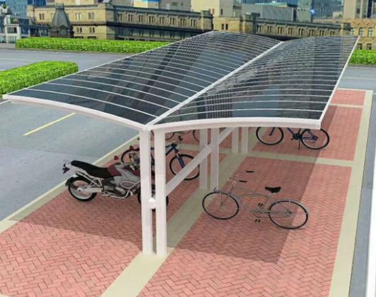 鋁合金車(chē)棚材料 鋁合金車(chē)棚材料